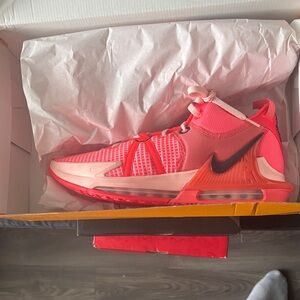 Nike Vibrant Red and Pink Sneakers